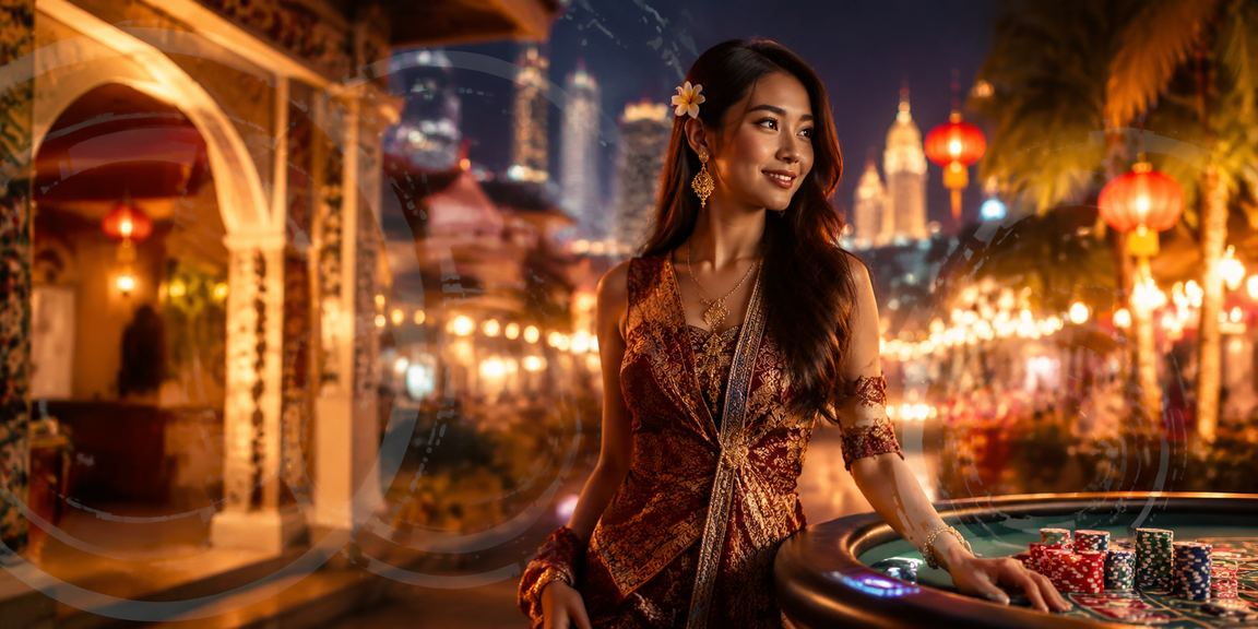 Suasana hiburan dan pertaruhan dalam gaya Malaysia moden di Kedah